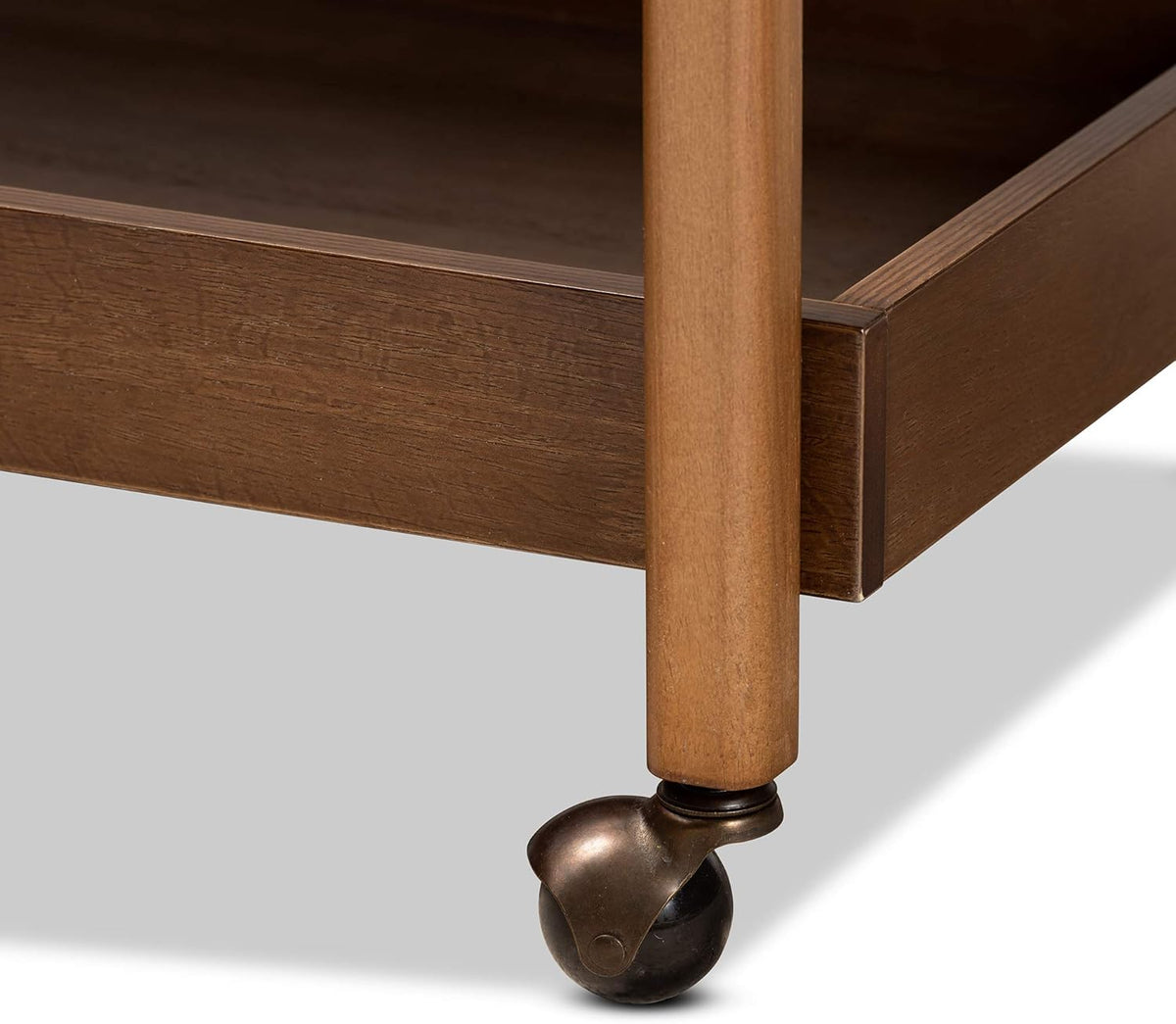 Walnut Brown Trolleys and Carts E38392