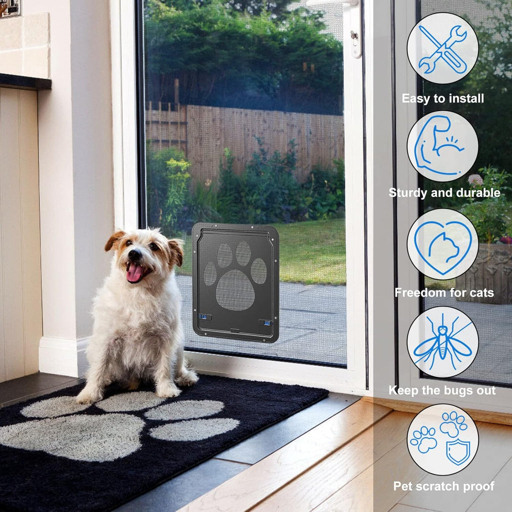 Lockable Magnetic Flap Pet Screen Door, Pack of 2 U3504