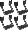 Black Powder Coated Side Step Set, 2 Pieces (1 Pair), Includes Mounting Brackets I1297