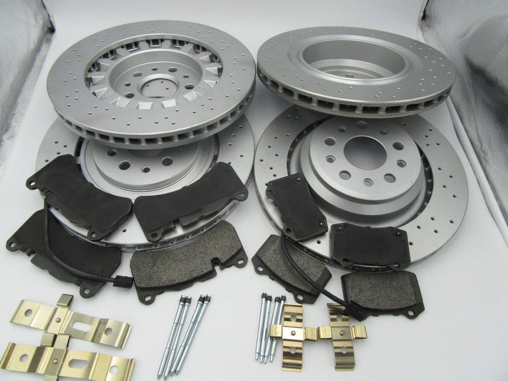 Front Rear Brake Pads and Rotors for Maserati Ghibli Sq4 Awd Quattroporte E5395