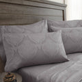 800 Thread Count Jacquard Damask Queen Sheet Set Q4345