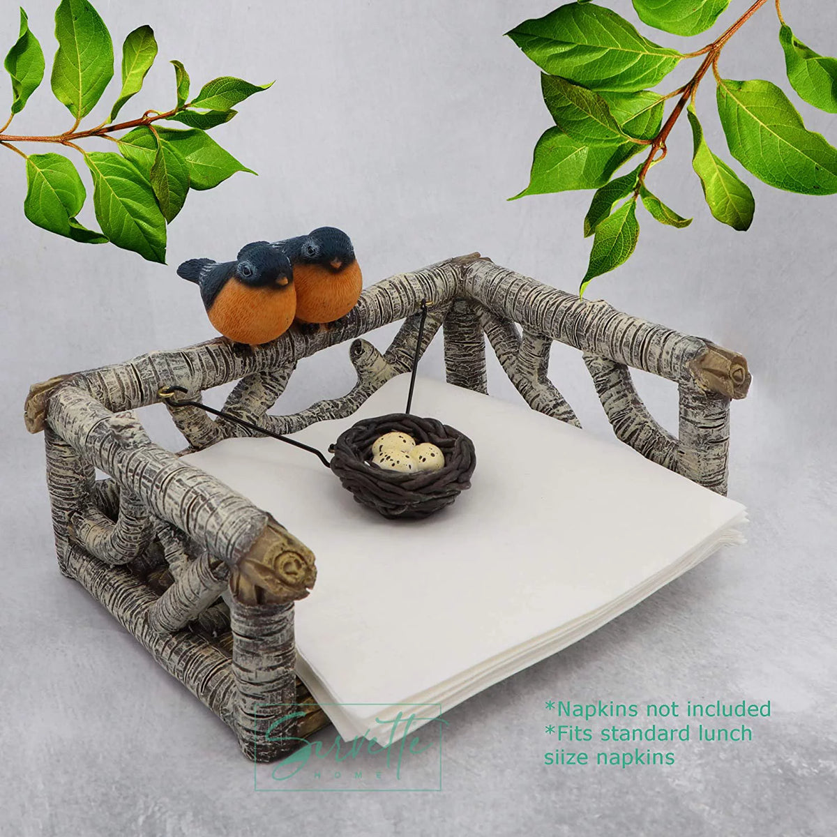 Resin Weighted Flat Napkin Holder X4295