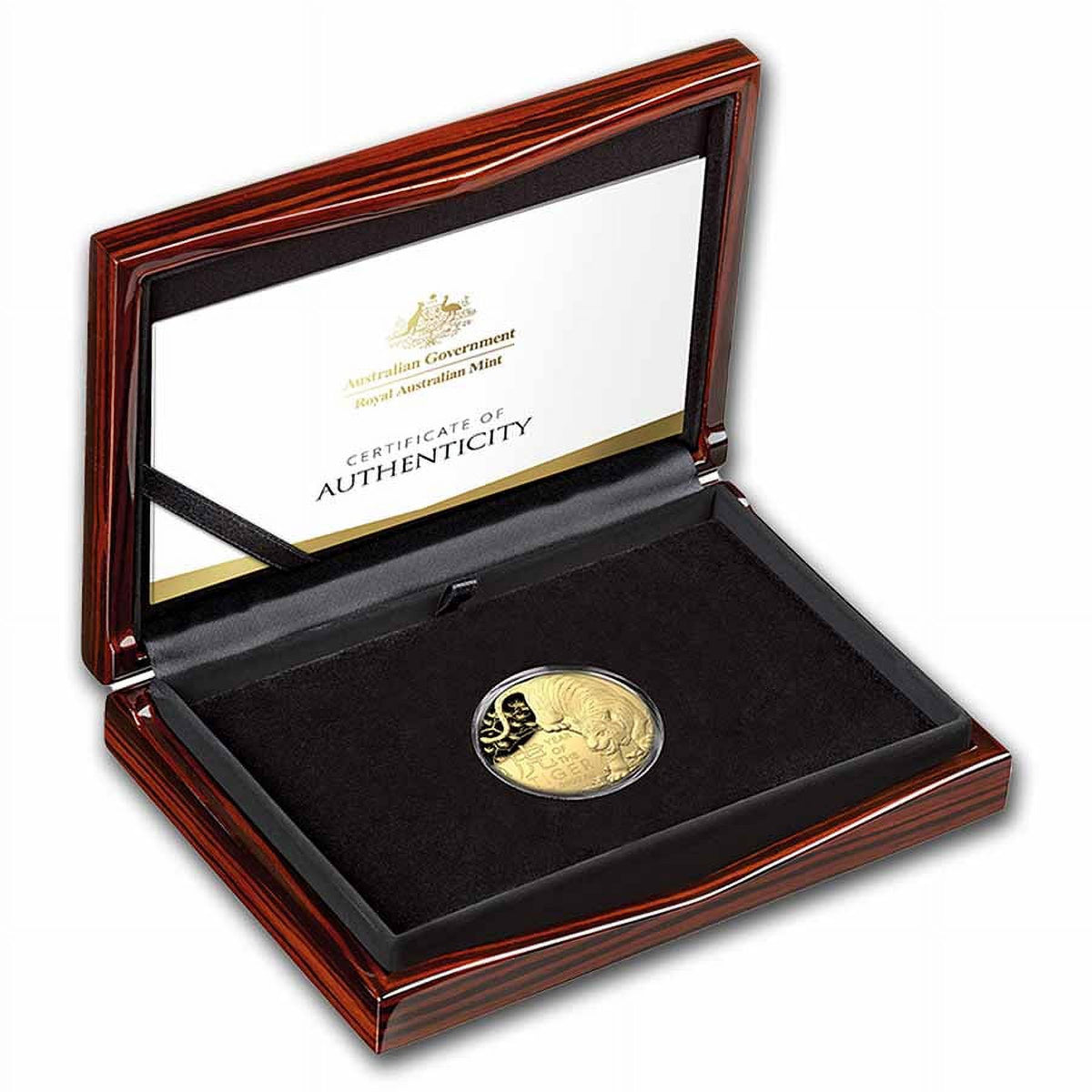 1 oz Gold $100 Lunar Year of the Tiger Domed Proof Coin V502