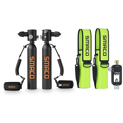 Double Scuba Tank with 0.5L Capacity S574839