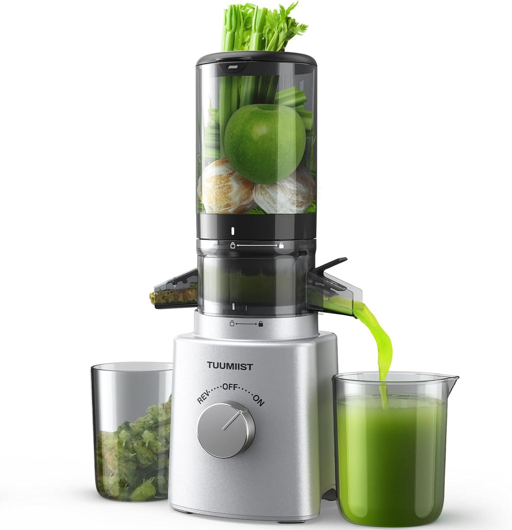 Cold Press Masticating Juicer with Large Feed Chute P2544