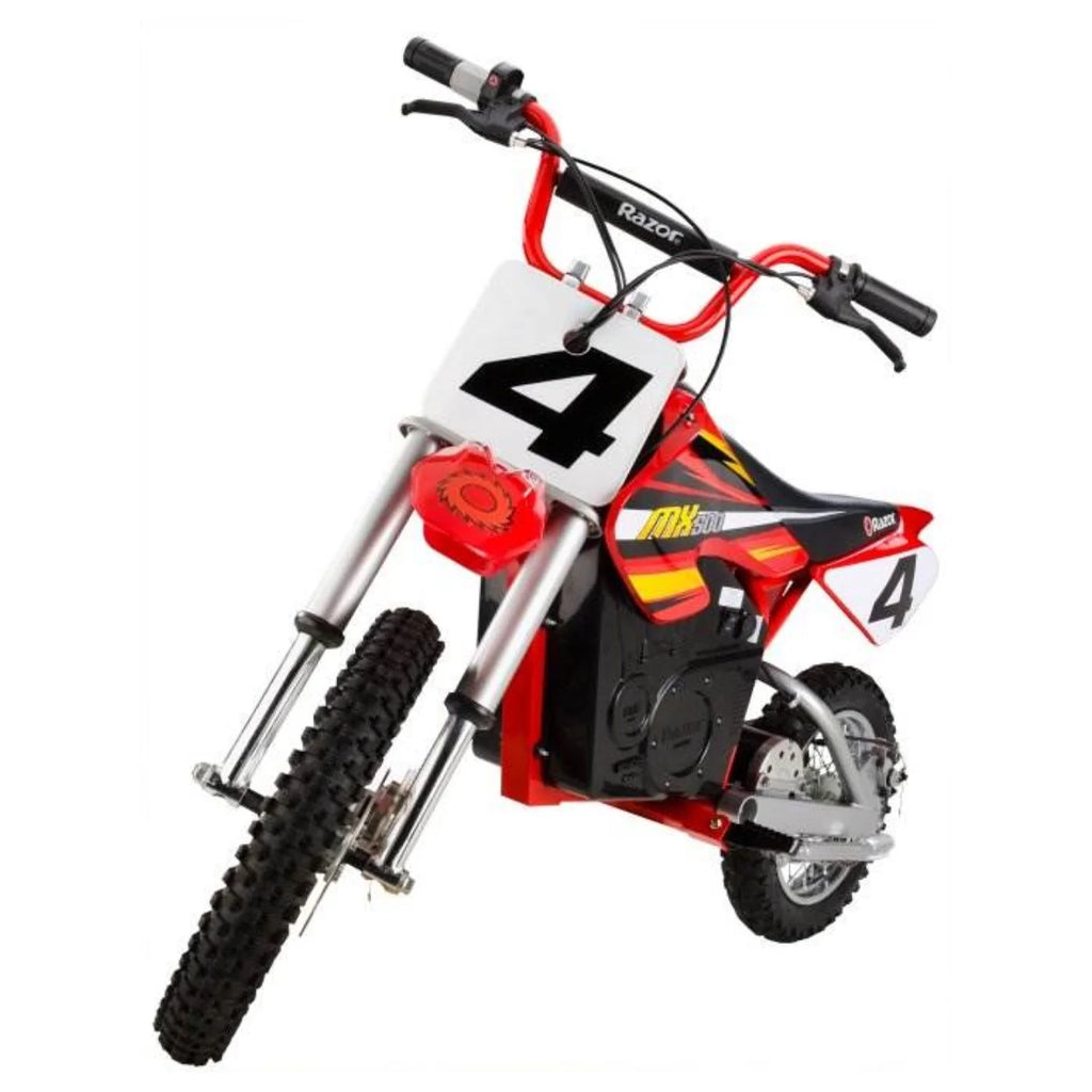 Red Electric Bike Motorcycle D7565