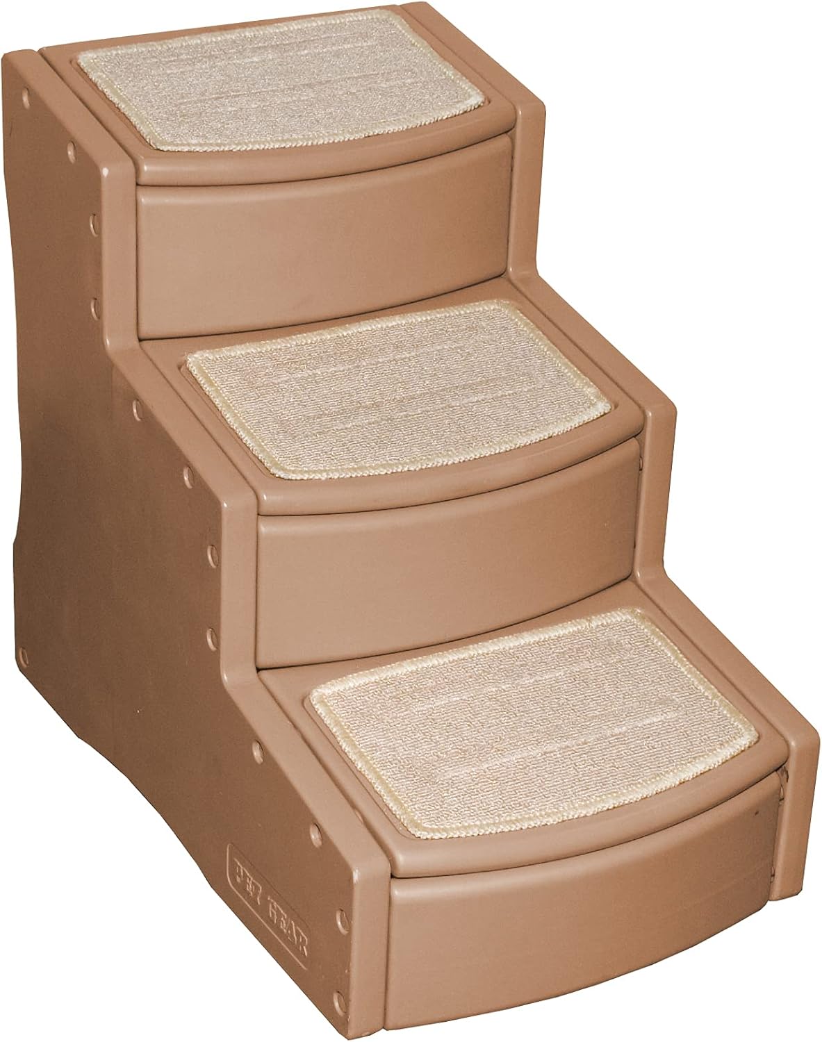 Pet Stairs, 3 Step, Removable Washable Carpet Treads, Pack of 2 X8362