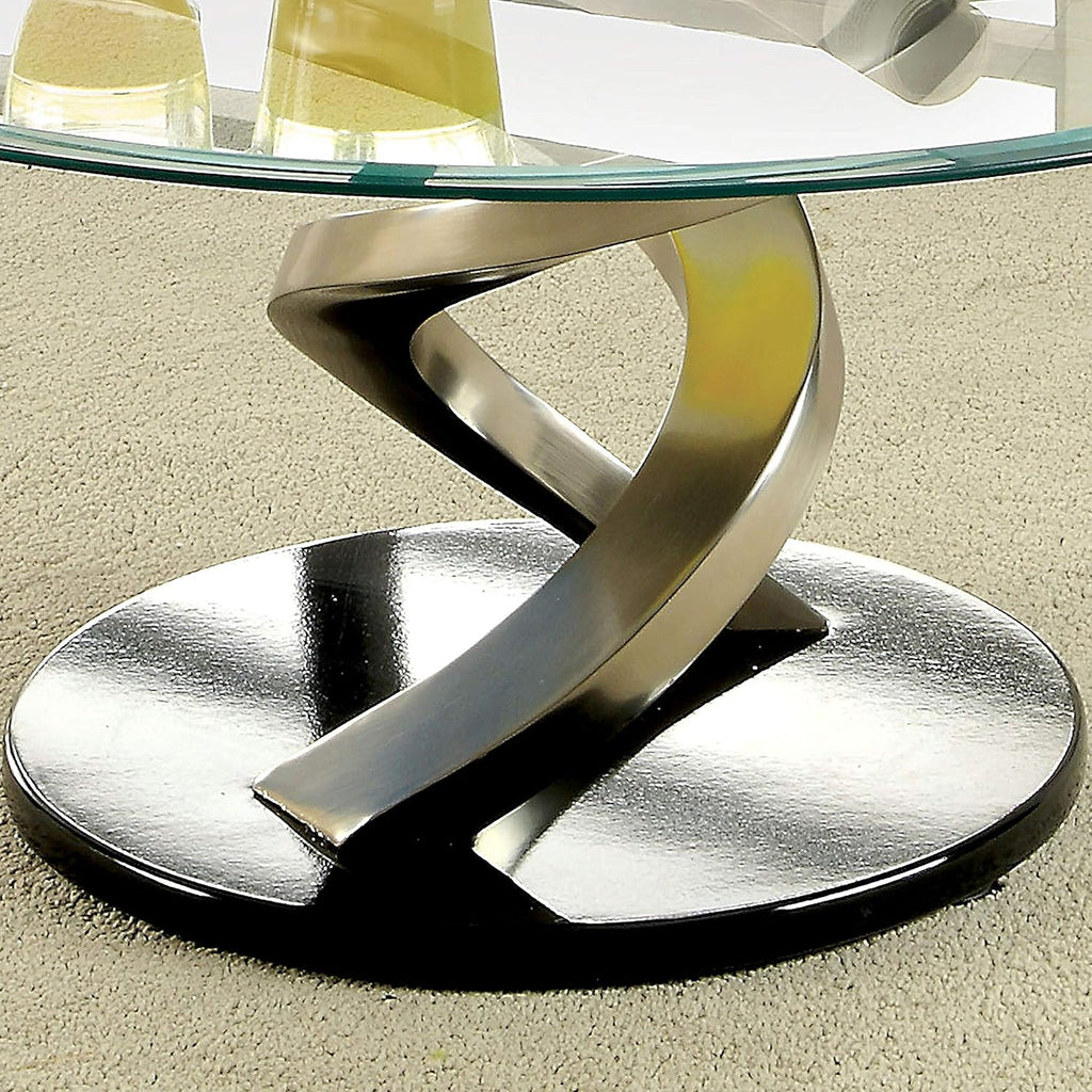 Satin Plated Coffee Table W290