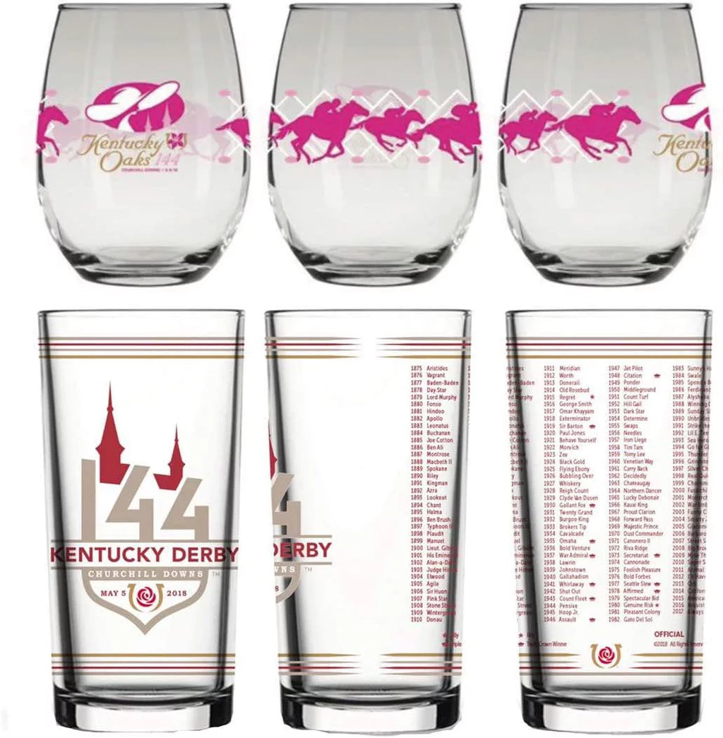 Mint Julep Glass & Wine Glass Set Q7297