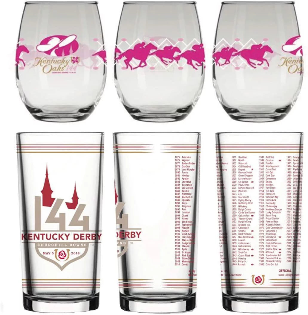 Mint Julep Glass & Wine Glass Set Q7297