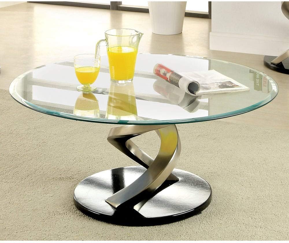 Satin Plated Coffee Table W290
