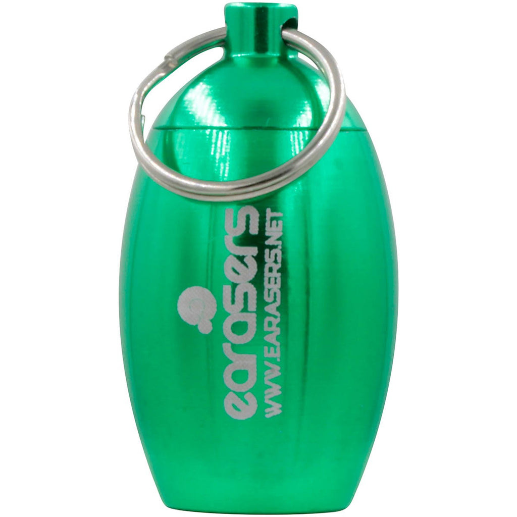 Green Musicians Ear Plugs with Carrying Case G60083