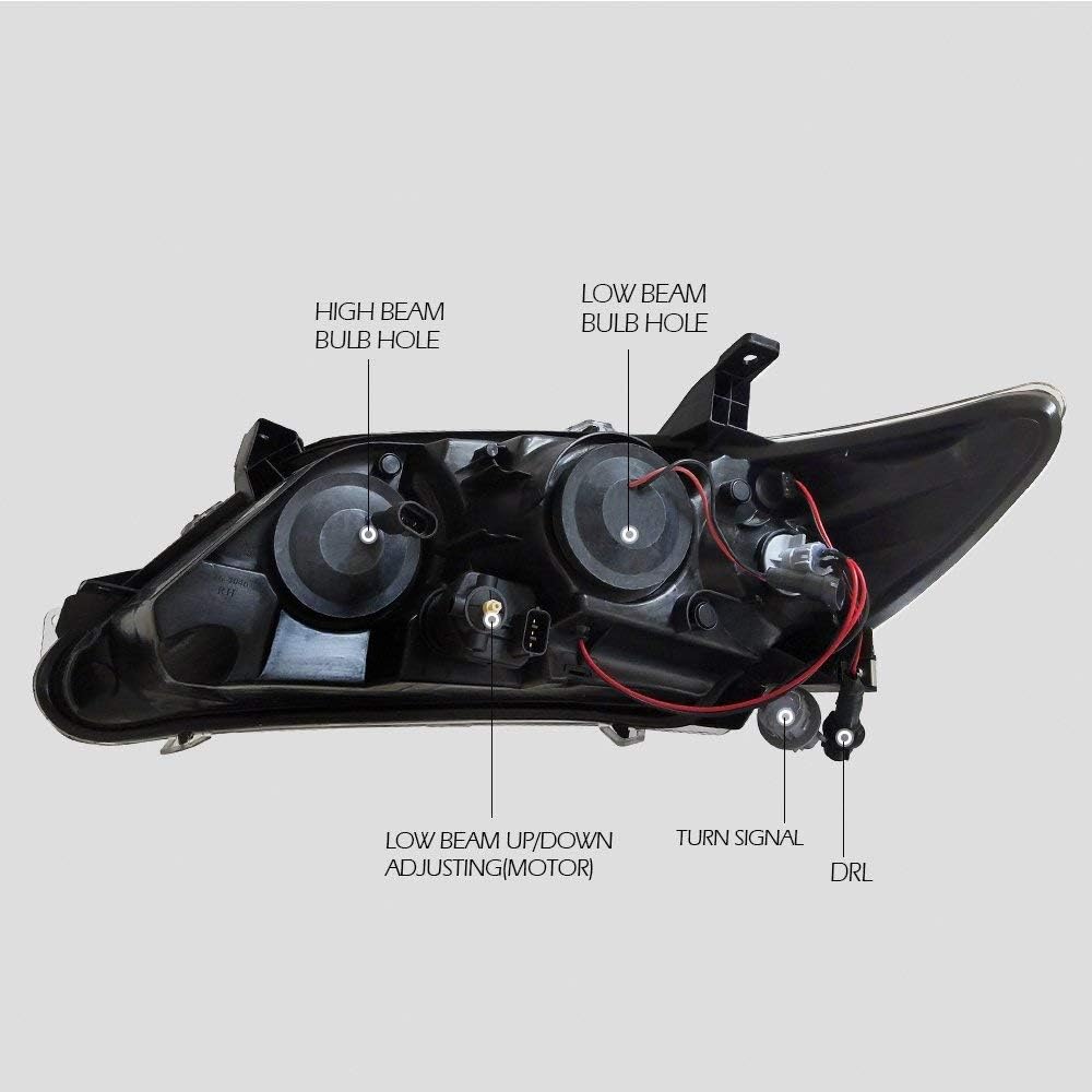 LED DRL Headlight with Dynamic Turn Light Y650