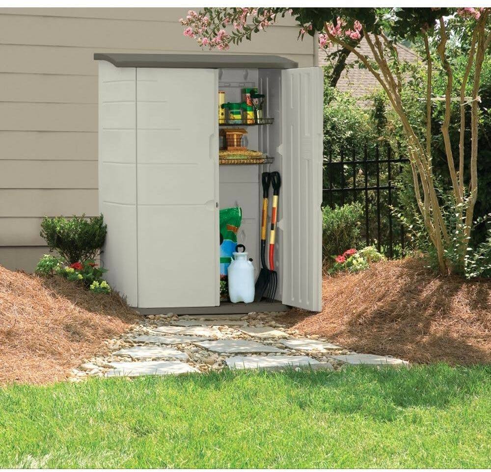 Large Vertical Storage Shed D7181