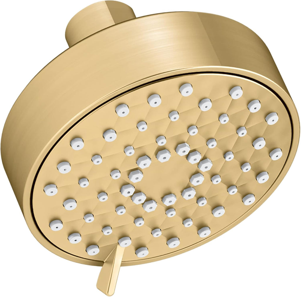 Vibrant Brushed Moderne Brass Pack of 2 Plumbing Fixtures V23355