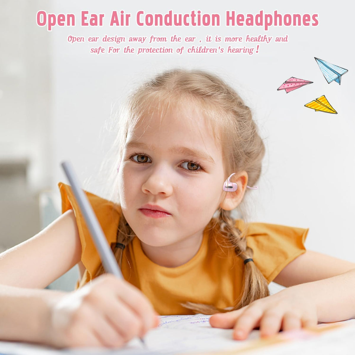 Kids Headphones, Open Ear Headphones, Bluetooth 5.3 B605