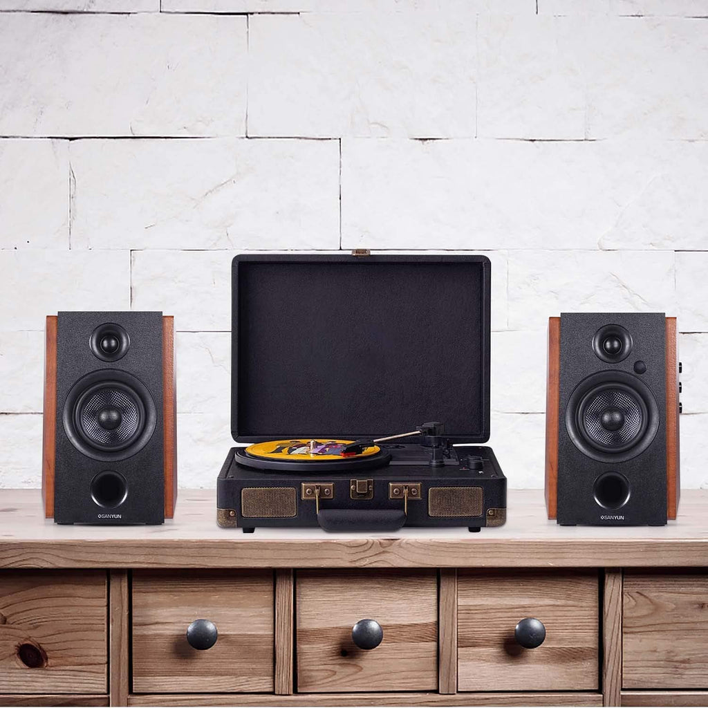 Active Bookshelf Speakers with Carbon Fiber Speaker Unit T73947