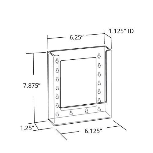 36-Pocket Bifold Wall Mount Display A909