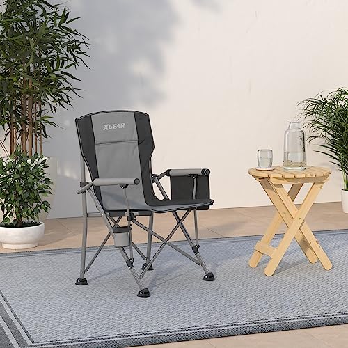 Folding Camping Chair with Cup Holder and Carry Bag U625377