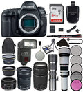 Digital SLR Camera Bundle with 24-105mm, 75-300mm, 50mm Lenses X42129