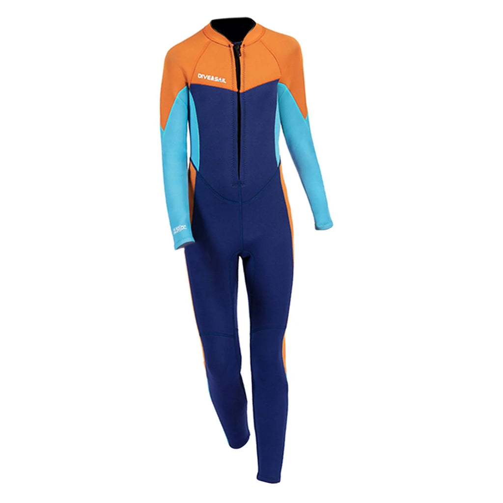 Blue Size 12 Neoprene Kids Wetsuit I782