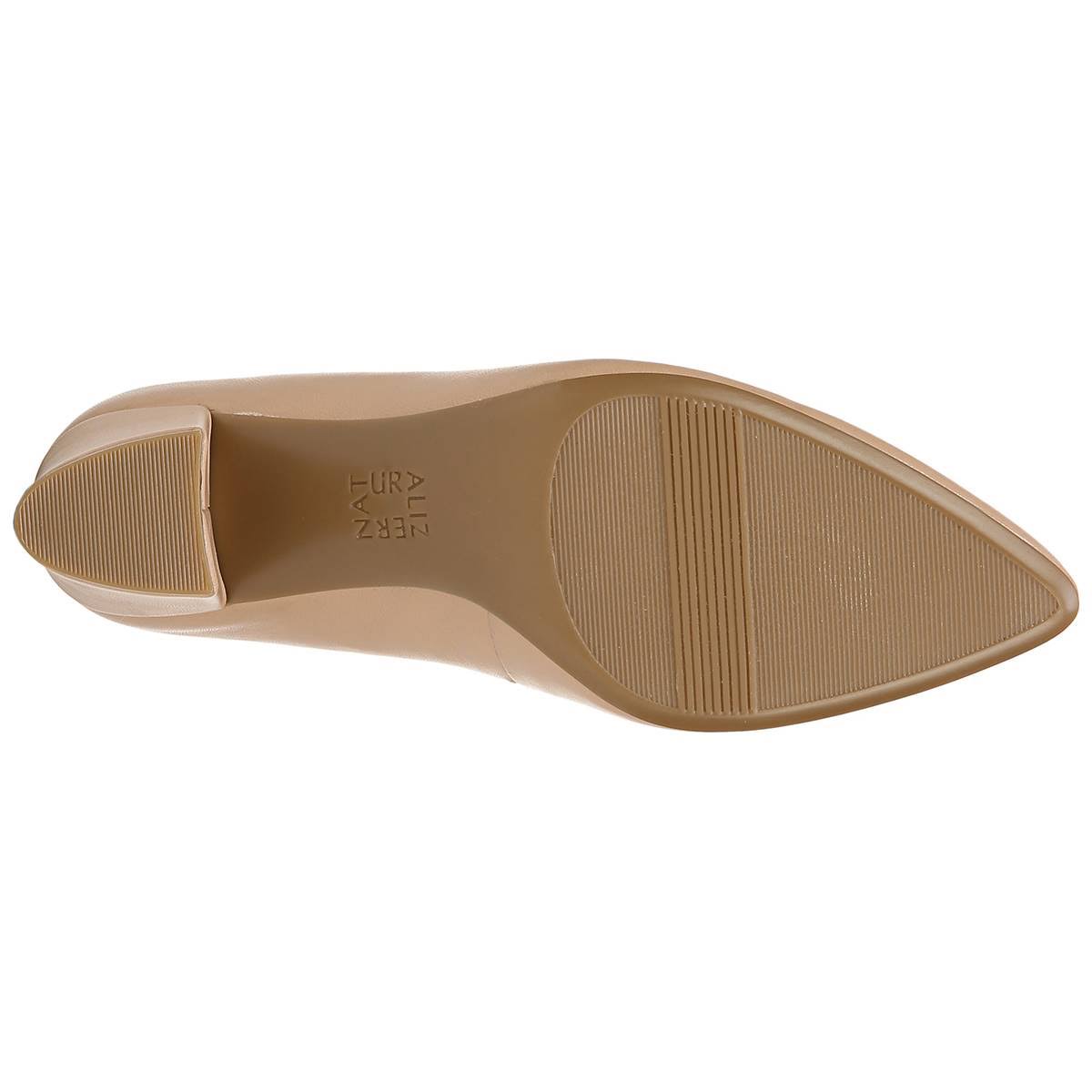 Nude Leather Pumps S4439
