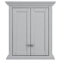 Light Gray Bathroom Wall Cabinet T18183