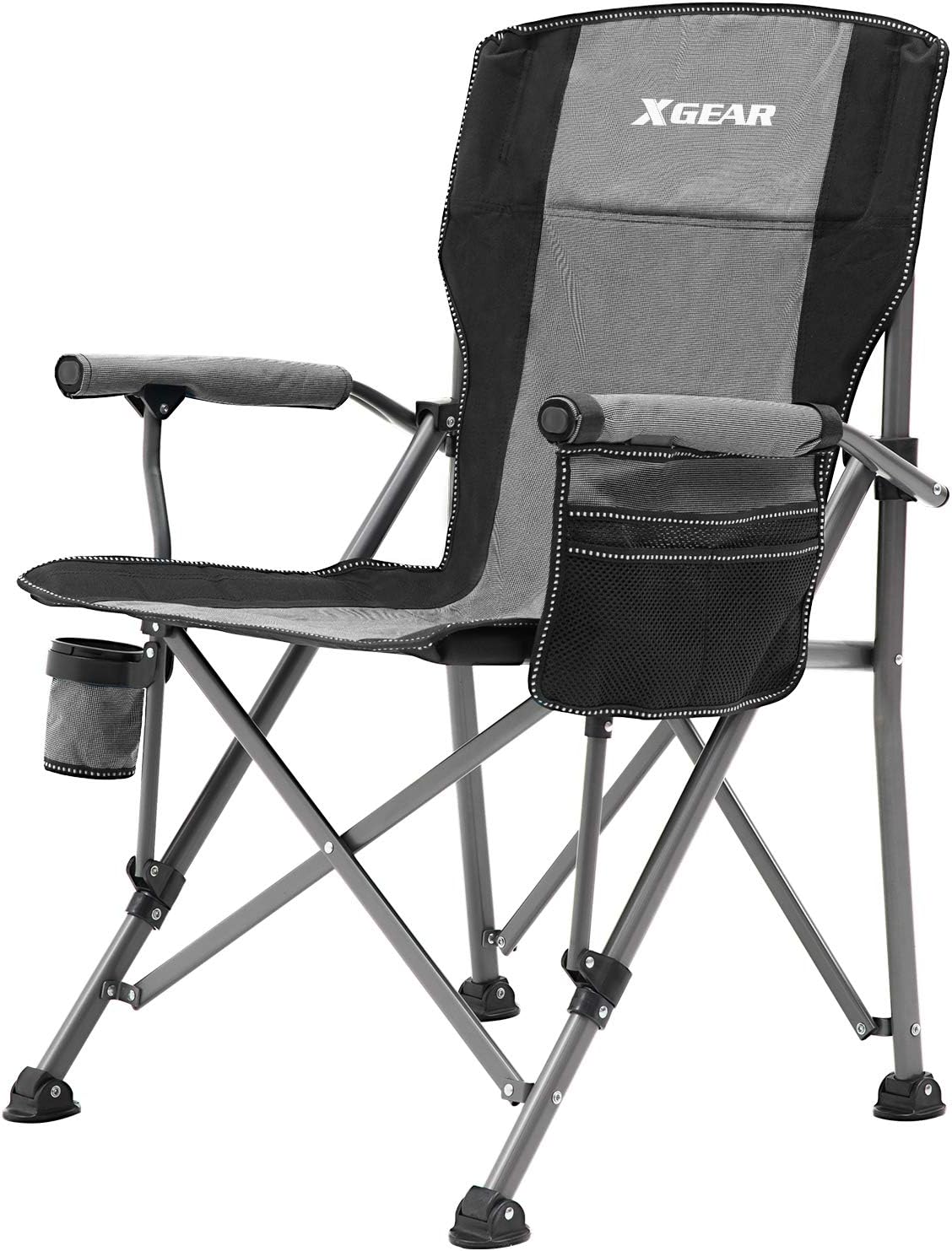 Blue Heavy Duty Camping Chair with Cup Holder D20354