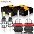 4x Combo LED Bulbs Kit Headlight Foglight White H4/9003+H11/H8 Z25259