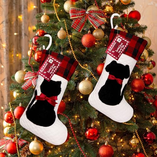 20 inch Dog Christmas Stocking F538