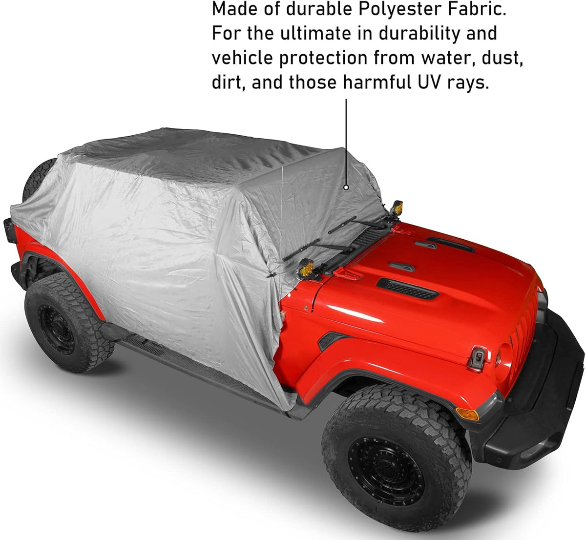 Tear Resistant Tarp Awning Camping Tent with 6 Sandbags I301130