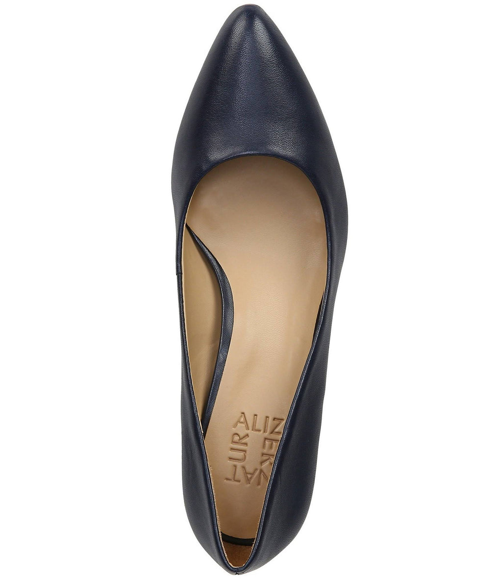 Nude Leather Pumps S4439