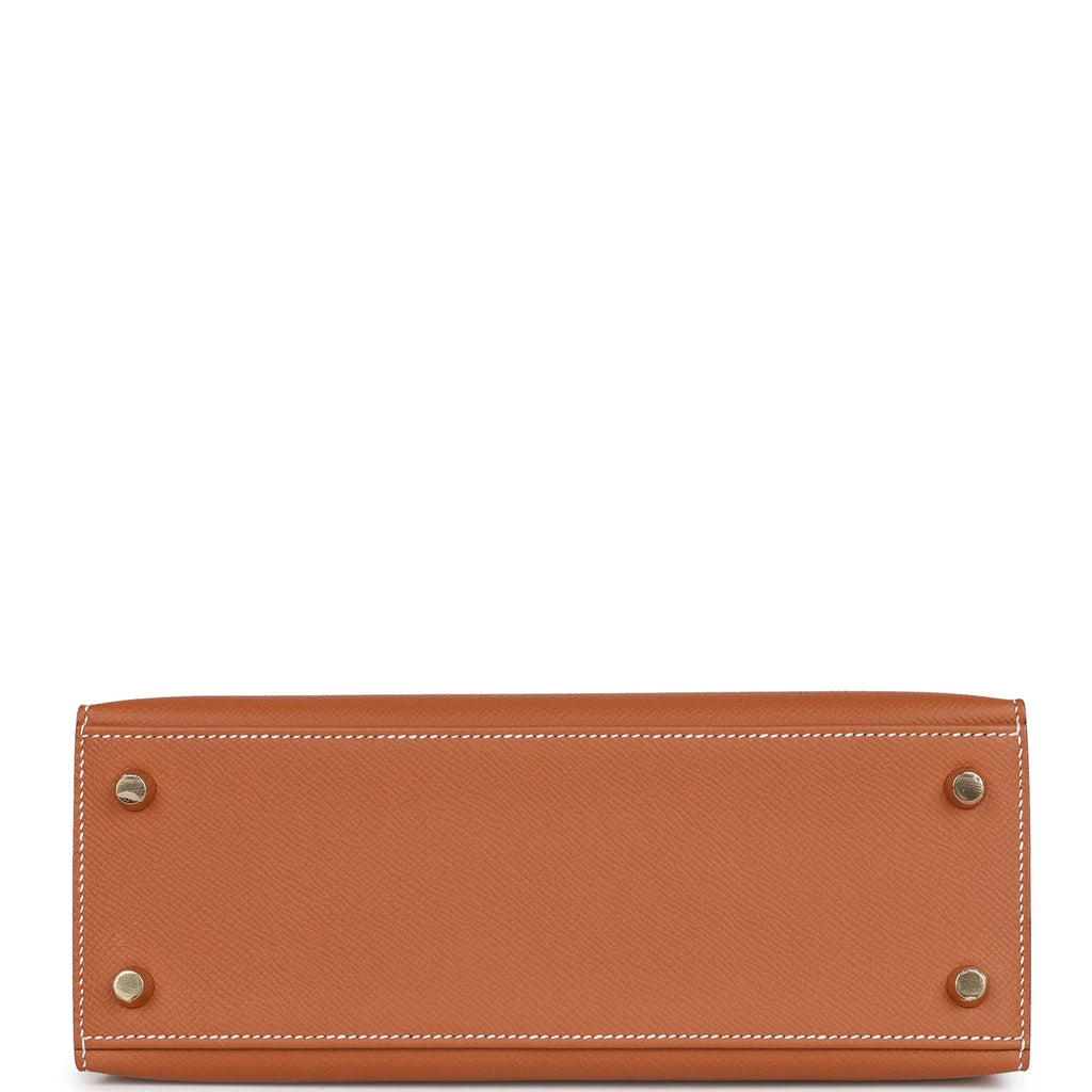 Gold Epsom Leather Handbag L15236