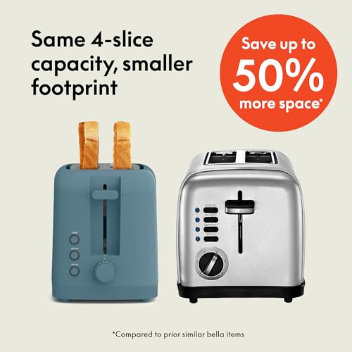 2 Slice Slim Toaster, 900 Watt, Oatmilk C5075
