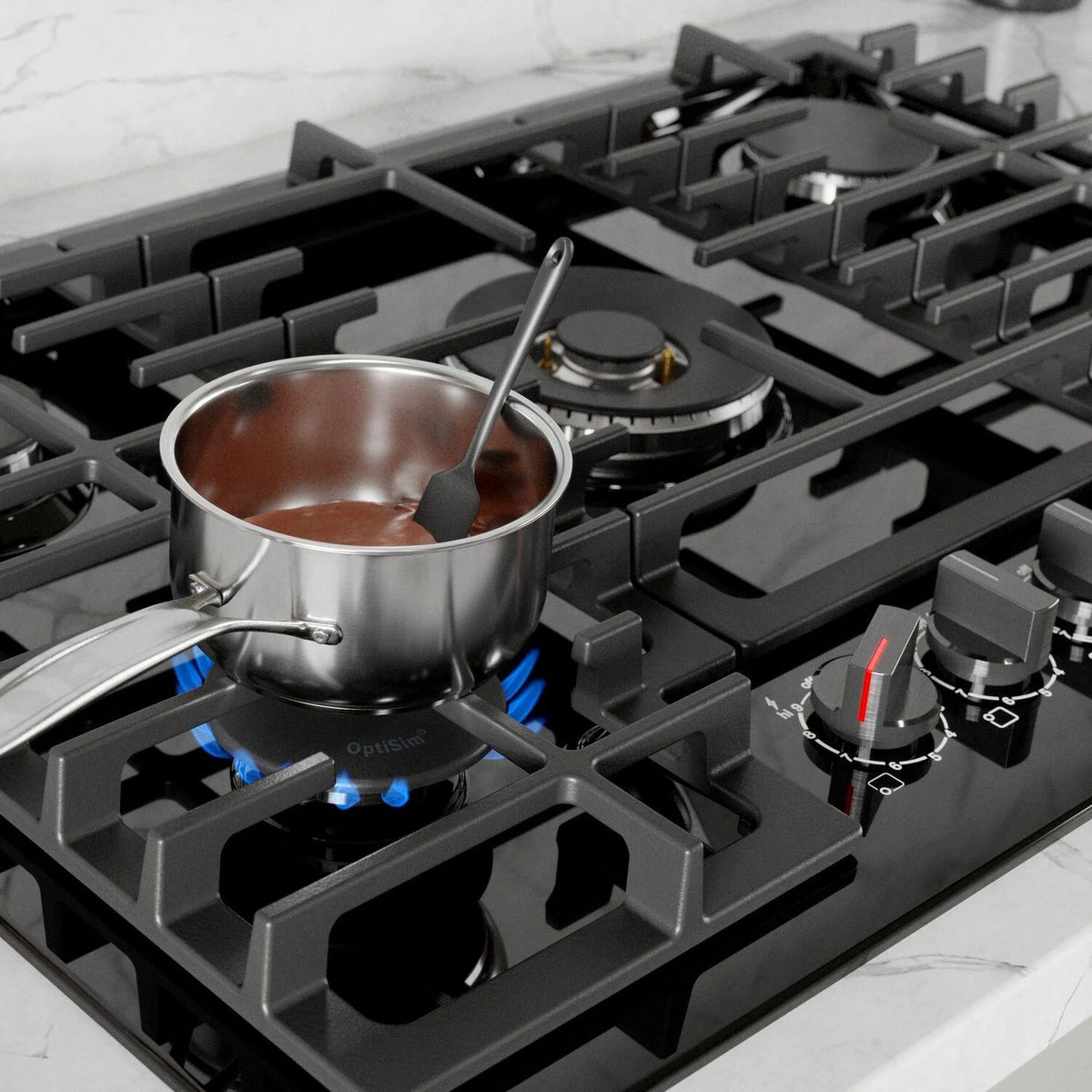 Black Gas Cooktop B7580