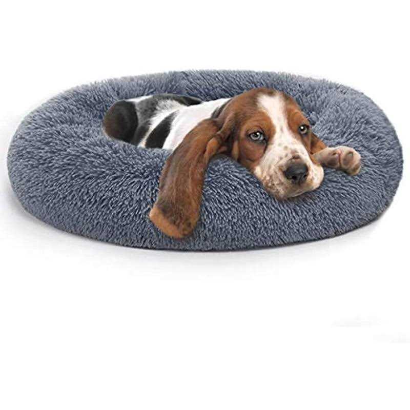 Orthopedic Donut Cuddler Round Dog Bed U777