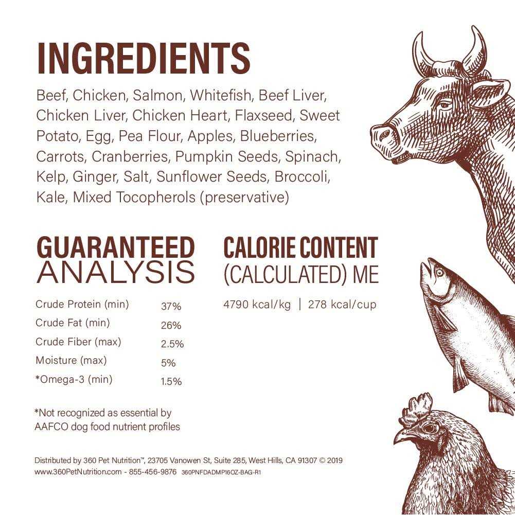 Freeze Dried Raw Complete Meal for Adult Dogs K9314