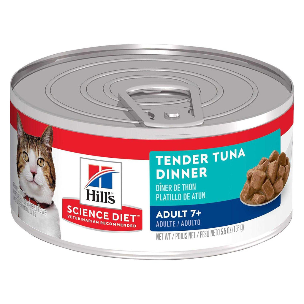 Adult 7+ Tender Tuna Dinner Cat Food A1547