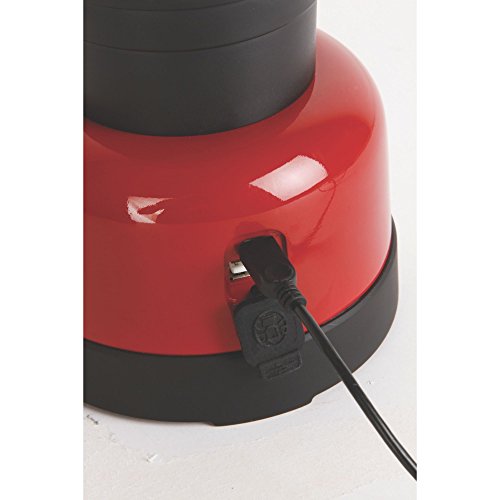 Coleman Classic Rechargeable 400 Lumens LED Lantern, Water-Resistant Lantern with USB Charging Port and Carry Handle N6033