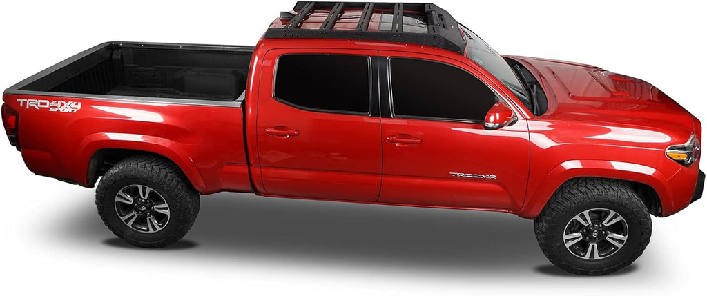 Roof Rack Basket Cargo Carrier with 100W LED Light Bar K781