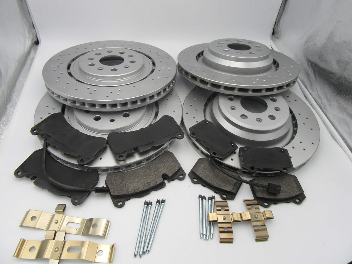 Front Rear Brake Pads and Rotors for Maserati Ghibli Sq4 Awd Quattroporte E5395