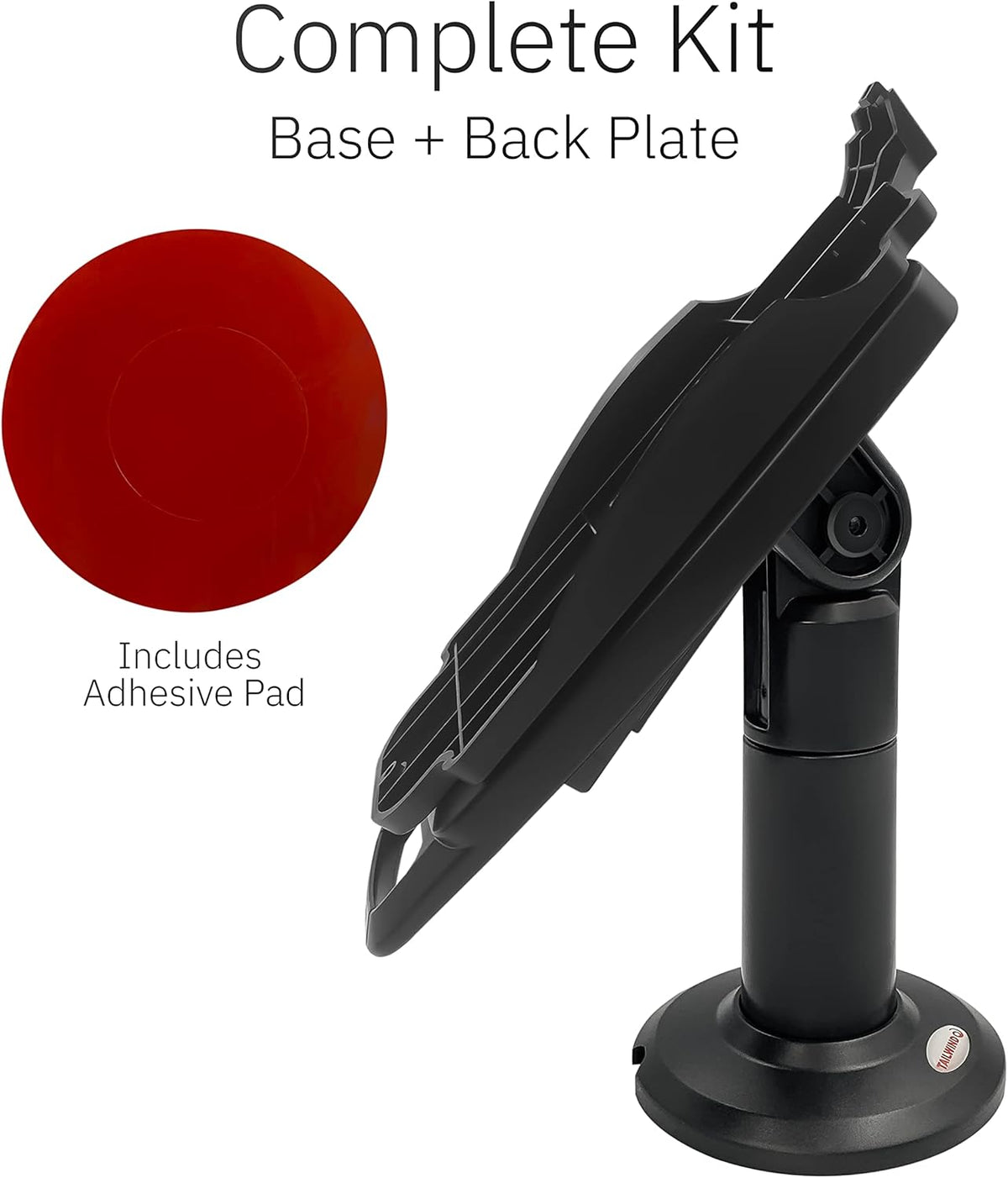 Black Pack of 2 Pole Mount Terminal Stand O4860