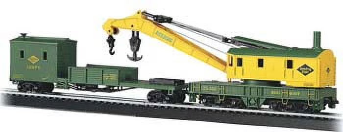 HO Reading 250-Ton Crane Car & Boom Tender V82205