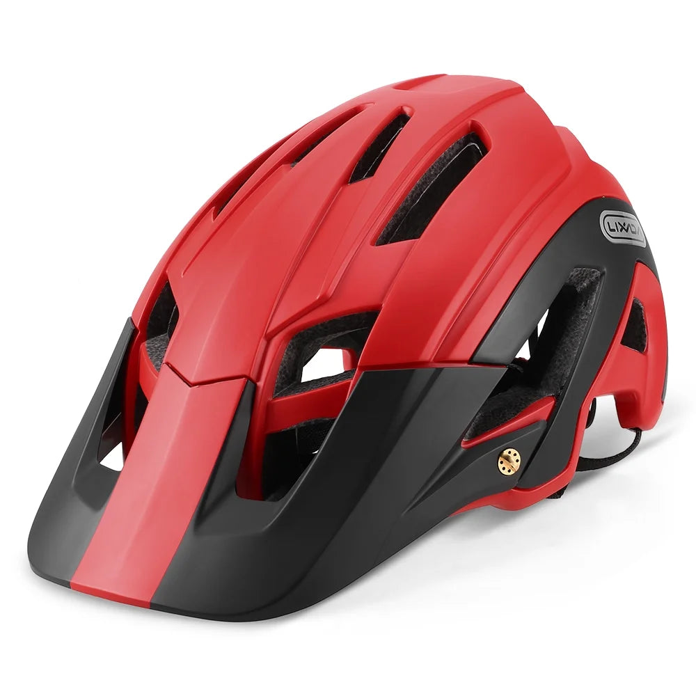 Lightweight Cycling Helmet with Detachable Visor, 16 Vents A3354