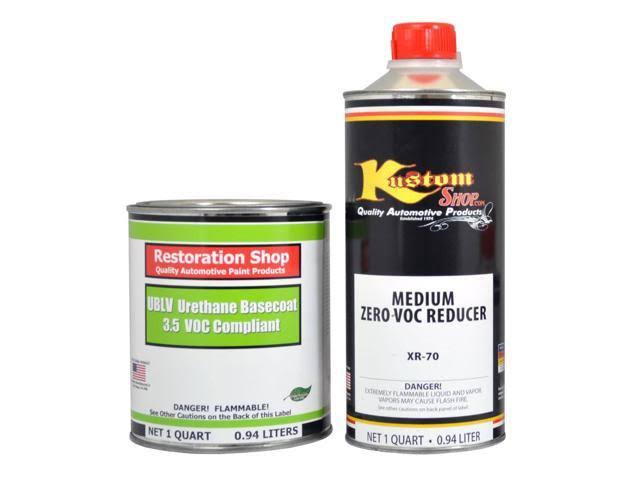 Yellow Quart Urethane Basecoat Car Auto Body Paint Kit U652