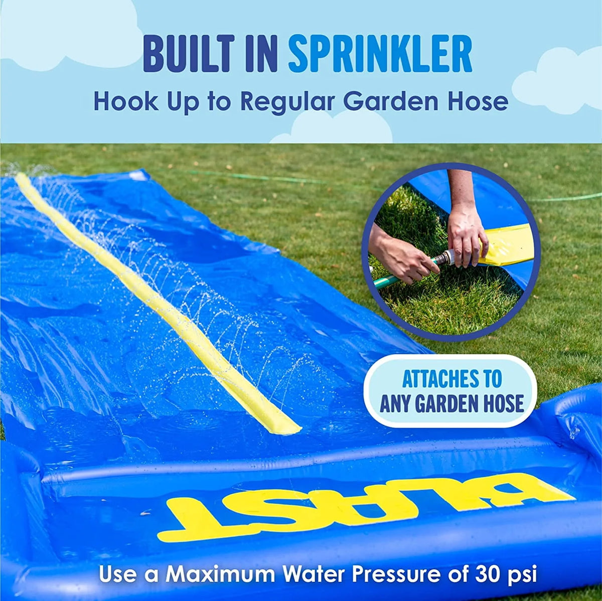 30' Waterslide with Splash Zone J583156