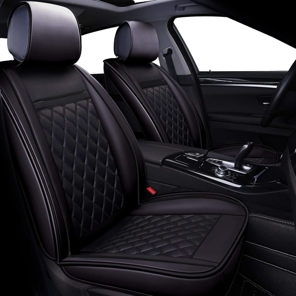 Black & Red Car Seat Covers M5143