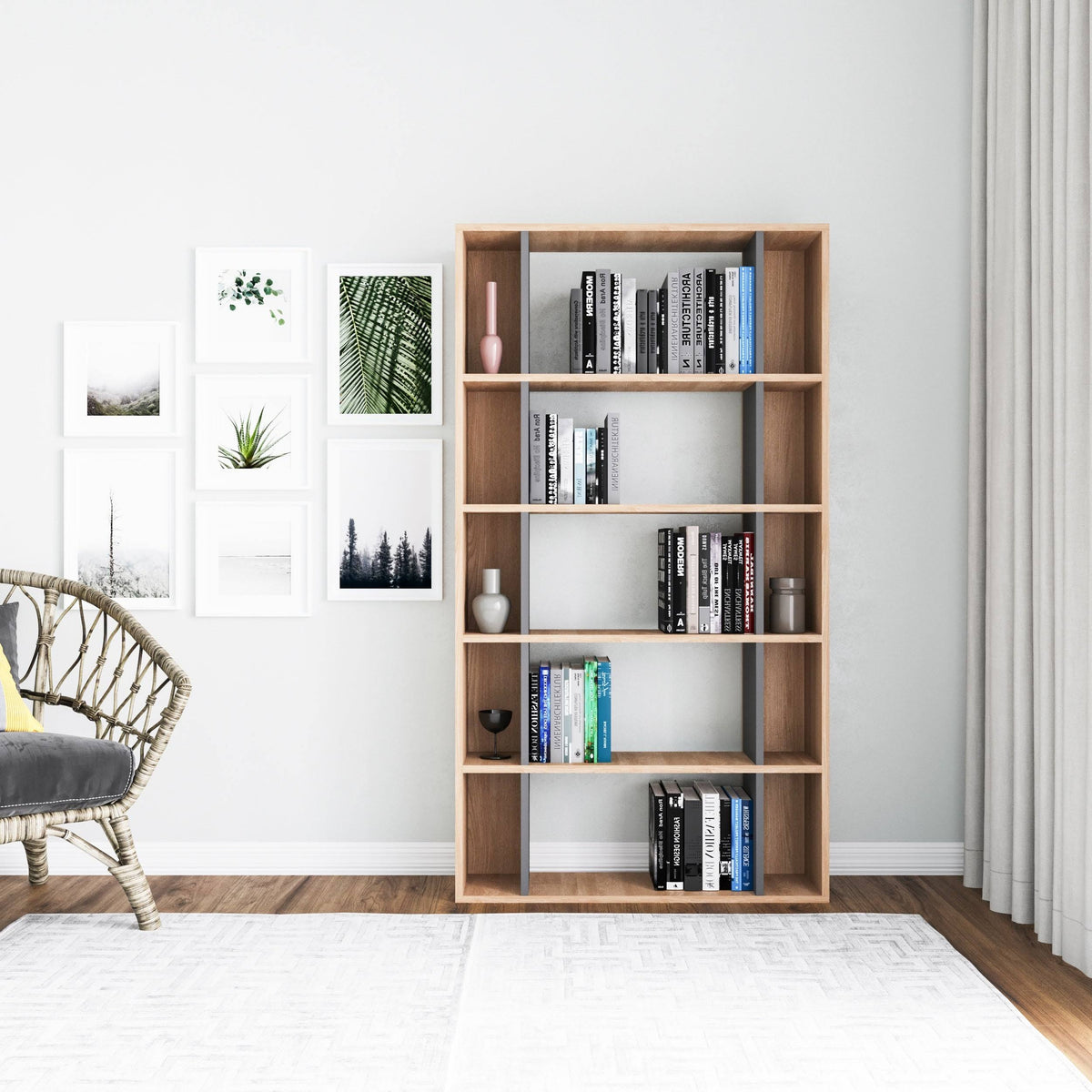 Modern Bookcase K48809