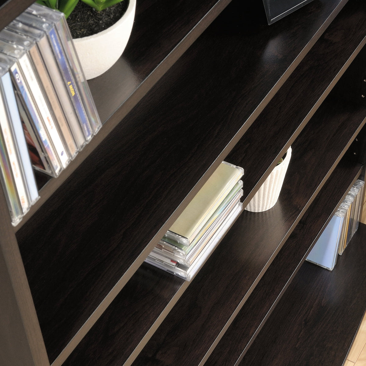 Cinnamon Cherry Multimedia Storage Tower E265689