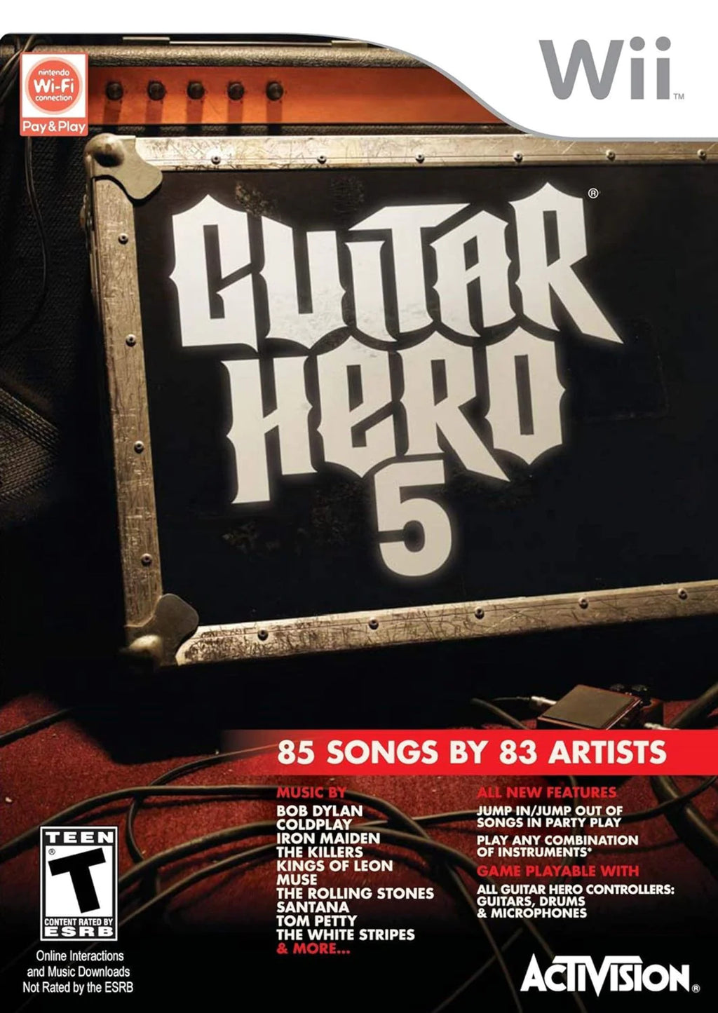 Guitar Hero 5 Nintendo Wii J16449